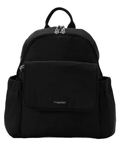 Baggallini Journey Anti-Theft Small Backpack Messenger