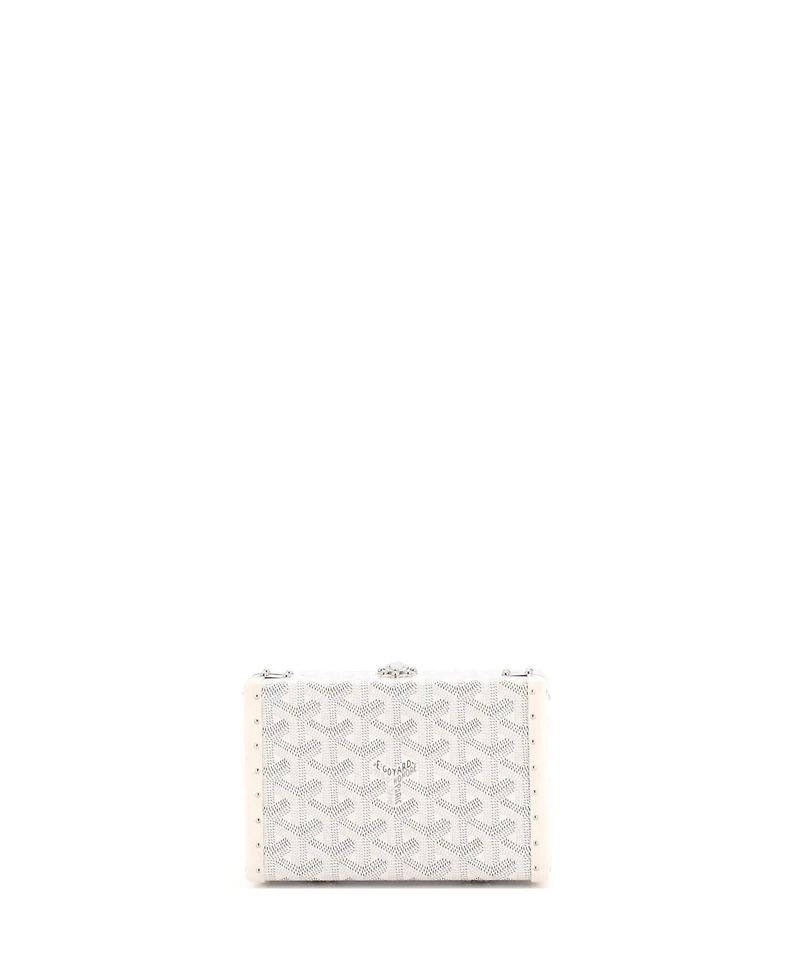 Pre-Owned Goyard Minaudiere Bag Coated Canvas