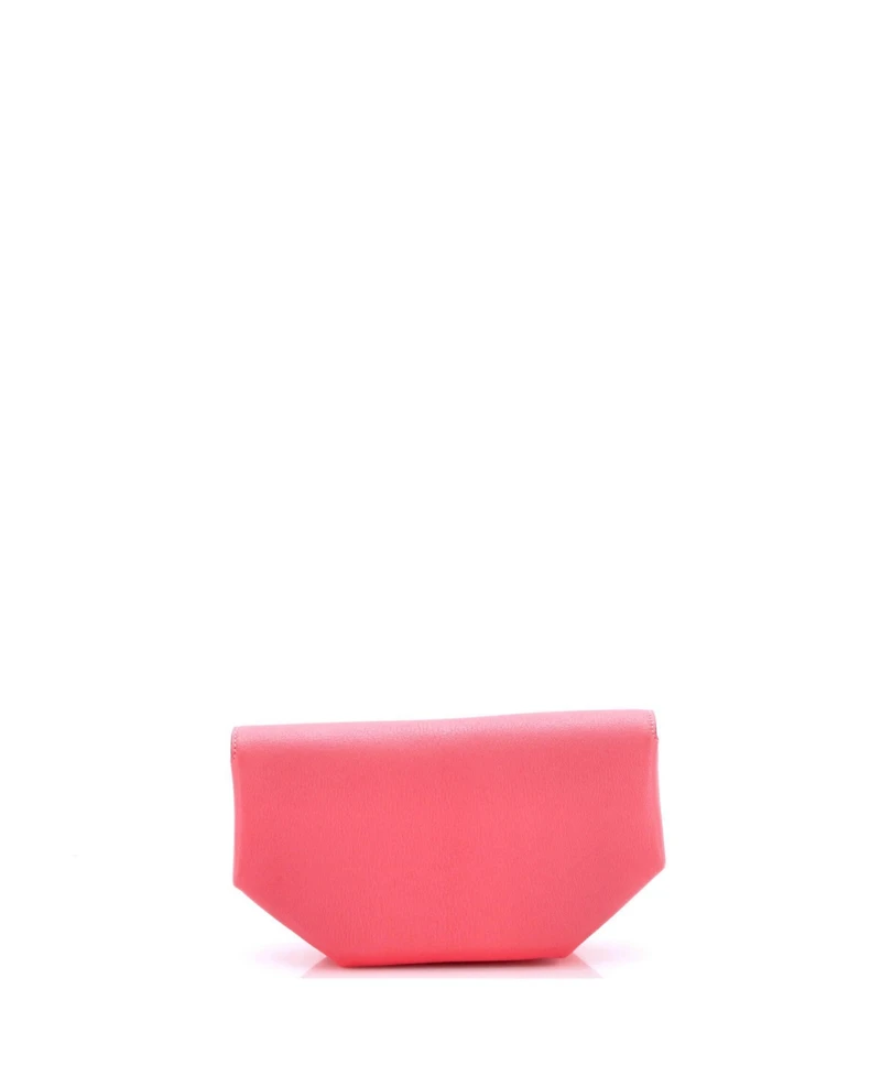Pre-Owned Hermes Opli Clutch Leather