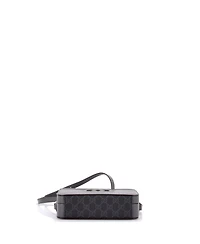 Pre-Owned Gucci Mini Padlock Interlocking G Crossbody Bag Gg Coated Canvas and Leather