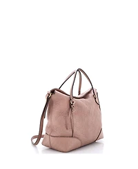 Pre-Owned Gucci Medium Bree Convertible Top Handle Bag Guccissima Leather