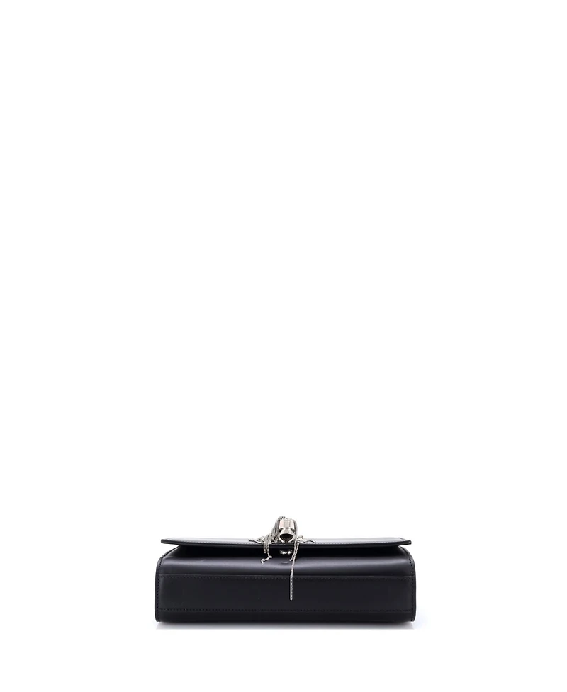 Pre-Owned Saint Laurent Medium Classic Monogram Tassel Crossbody Bag Leather