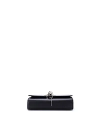 Pre-Owned Saint Laurent Medium Classic Monogram Tassel Crossbody Bag Leather