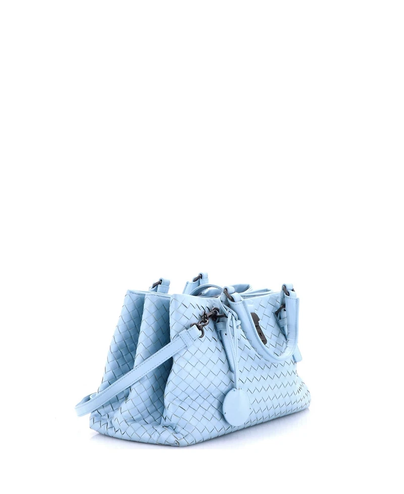 Pre-Owned Bottega Veneta Small Roma Bag Intrecciato Nappa