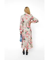 Cras Women's Lara Fit & Flare Polka Dot Midi Dress