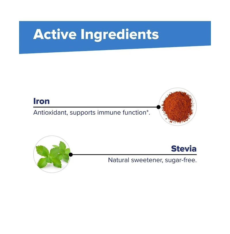 Superior Source Children's Iron 5 mg - Supplement Tablets for Toddlers