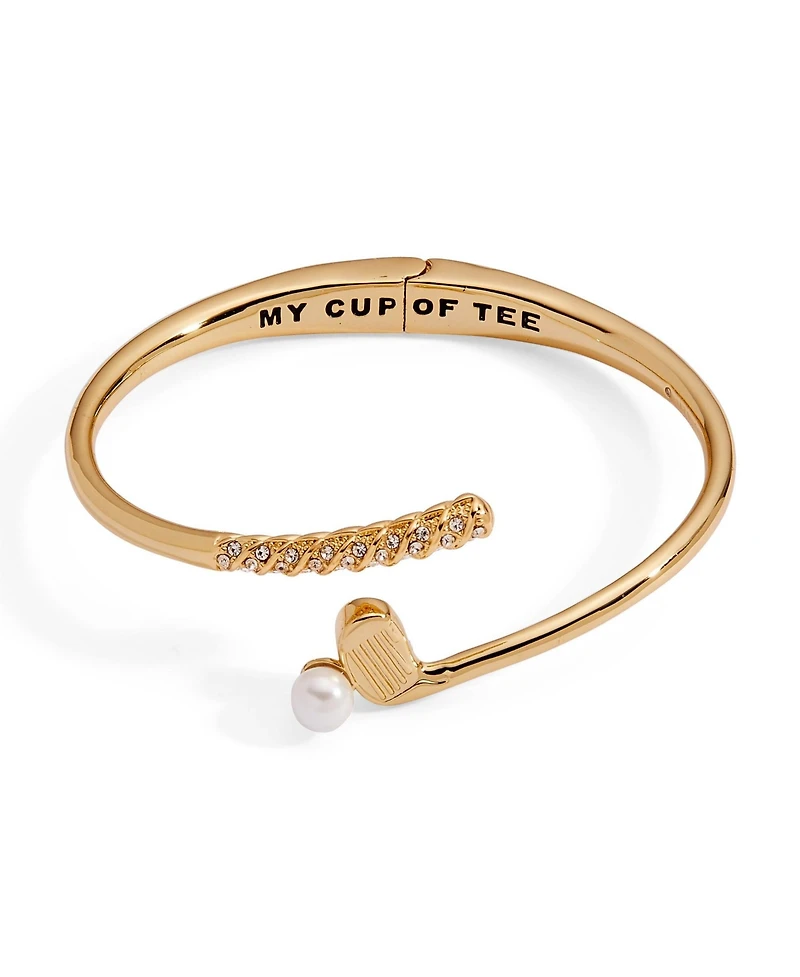 Alex and Ani Golf Club 'My Cup of Tee' Bypass Cuff Bracelet