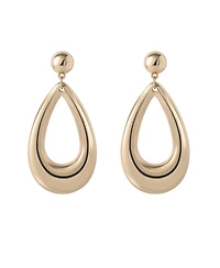 Jessica Simpson Large Teardrop Earrings Gold-Tone, Chunky Drop Earrings for Women