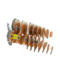 Eugy Collectible Squirrel 3D Puzzle, Ages 6+