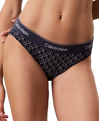 Calvin Klein Regular Icon Cotton-Modal Blend Bikini Panty, QF9160