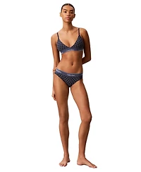 Calvin Klein Regular Icon Cotton-Modal-Blend Limited Edition Triangle Bra, QF9157