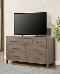 Adler 36" Plywood 7-Drawer Dresser, Macy's Exclusive