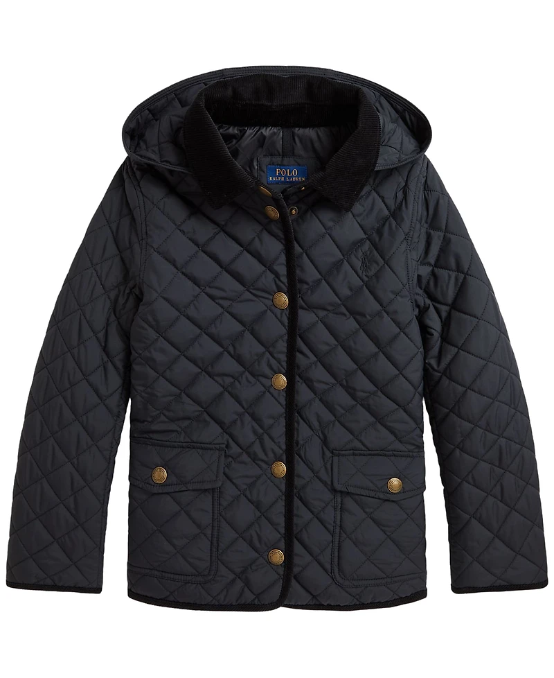 Polo Ralph Lauren Girls' 7-16 Quilted Barn Jacket