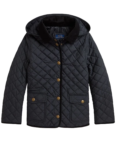 Polo Ralph Lauren Girls' 7-16 Quilted Barn Jacket