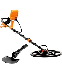 Sugift Waterproof Metal Detector with 12inches Coil Rechargeable 39-50 in Adjustable Lcd 7 Modes IP68