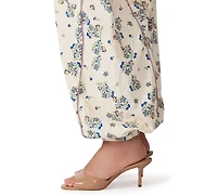 Steve Madden Women's Loreli Pull-On Elastic Waist Wide-Leg Pants