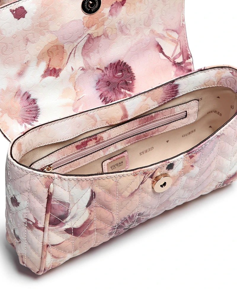 Guess Stacey Convertible Small Flap Crossbody Handbag