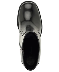 Nine West Women's Boston Block Heel Zipper Dress Booties