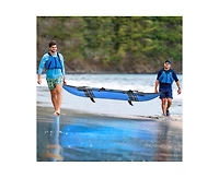 Hikeen Inflatable 2-person Kayak Set with Aluminium Oars and Repair Kit