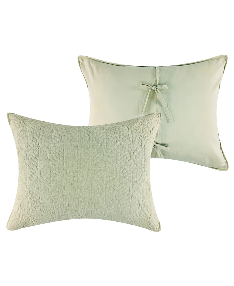 Greenland Home Fashions Harper Lightweight Pillow Sham, Standard