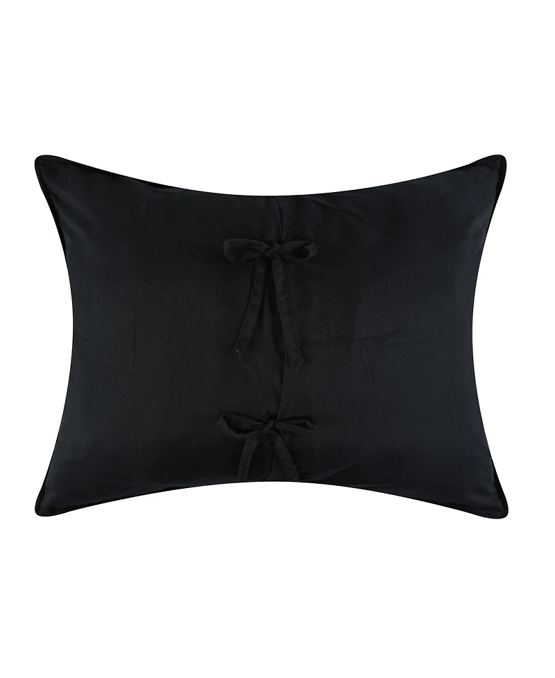 Greenland Home Fashions Sugar Skull Jacquard-Woven Lightweight Pillow Sham, Standard