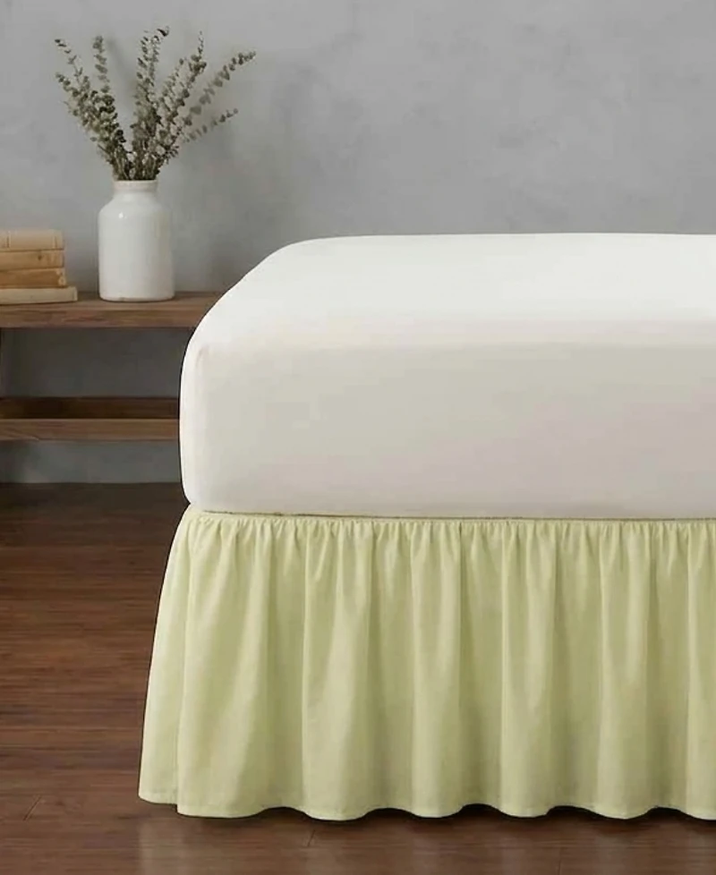 Greenland Home Fashions Landris Ruffled 15" Bed Skirt