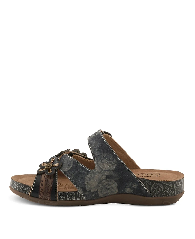 L'Artiste Women's Caelana Slide with Rubber Sole
