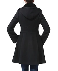 kimi + kai Women's Maternity Kimberly Wool Coat