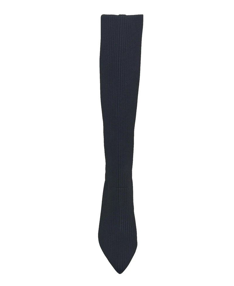 French Connection Women's Stretch Knit Knee High Boot