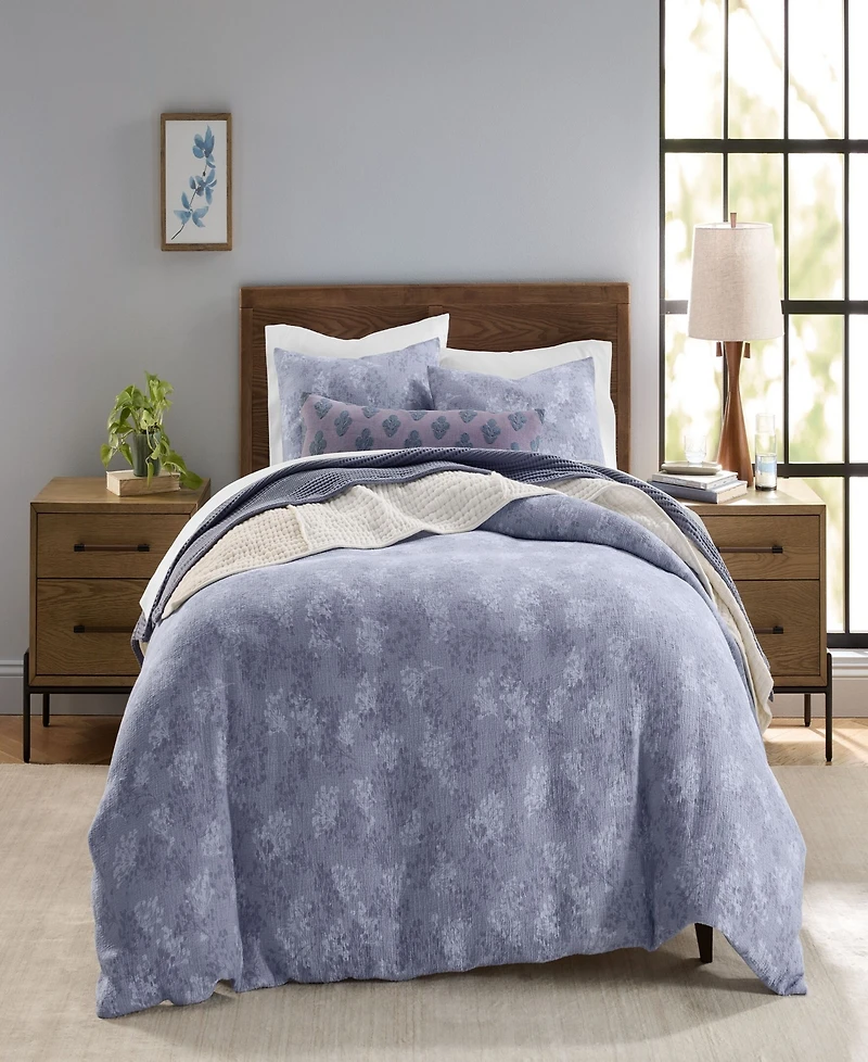 Oake Floral Overlay 3-Piece Comforter Set, Full/Queen, Macy's Exclusive