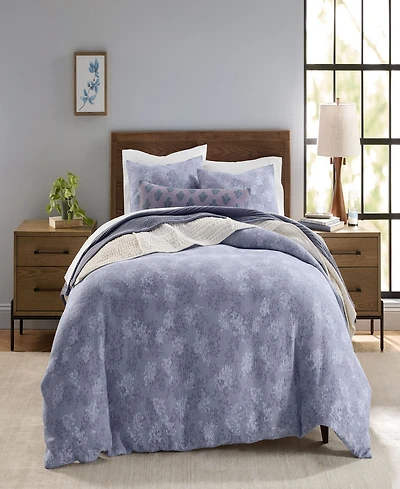 Oake Floral Overlay 3-Piece Comforter Set, Full/Queen, Macy's Exclusive