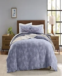 Oake Floral Overlay 3 Piece Comforter Set Collections