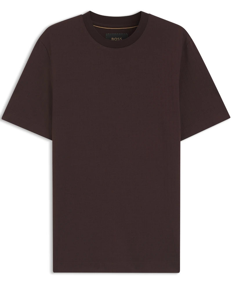 Boss by Hugo Men's Cotton-Blend Regular-Fit T-Shirt