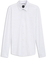 Boss by Hugo Men's Stretch Jersey Slim-Fit Dress Shirt
