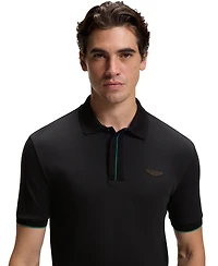 Boss by Hugo x Aston Martin Men's Mercerized Cotton Regular-Fit Polo Shirt