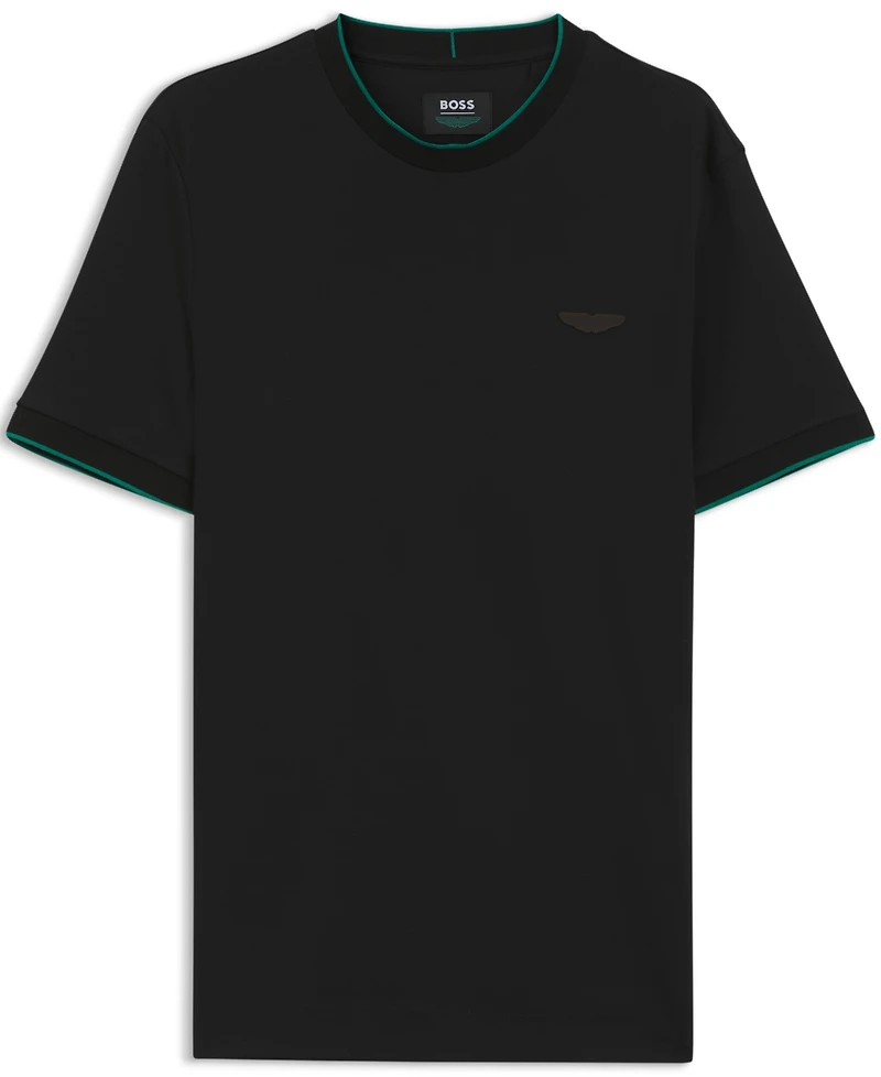 Boss by Hugo x Aston Martin Men's Mercerized Cotton Regular-Fit T-Shirt