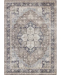 Mink Home Homewell Machine Washable HAM4006 2'x2'11" Runner Area Rug