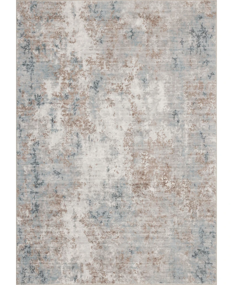 Mink Home Homewell Machine Washable MET8003 7'10"x9'10" Area Rug