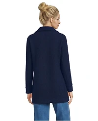 Lands' End Women's Boucle Fleece Coat