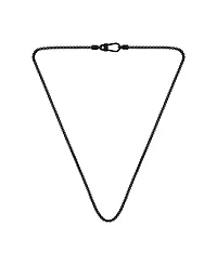 Hugo Boss Men's Liam Ionic Plated Black Steel Necklace