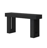 Slickblue Modern 63 Inch Sofa Table for Living Room Hallway and Entryway