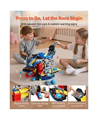 Sugift Motorcycle Lights and Sounds 25-Piece Playset, Ages 3+