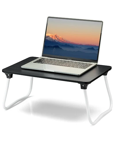 Gnuadz Laptop Bed Desk Foldable Portable Stand Mini Table Breakfast Picnic Drawing Couch Floor