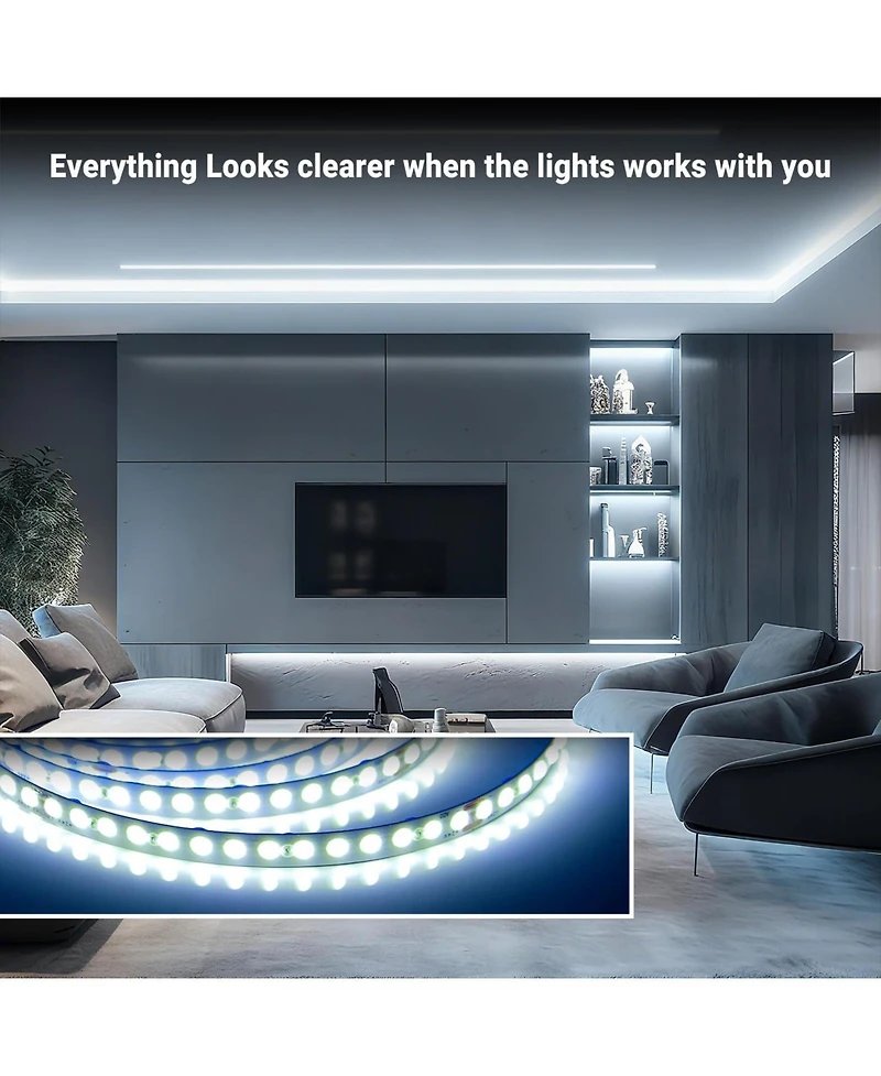 Lofree Dimmable Cob Led Flexible String Light