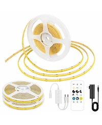 Lofree Dimmable Remote Control Flexible Led Strip Lights, Set of 2