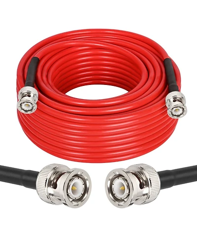 Lofree Low Loss 50 Ohm Bnc Coaxial Cable Extension for Rf Radio Antennas