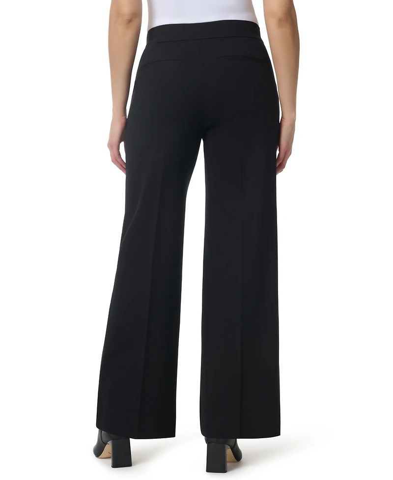 Gloria Vanderbilt Women's High-Rise Wide-Leg Pull-On Trousers