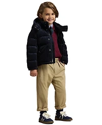 Polo Ralph Lauren Boys' 2T-7 Convertible Corduroy Down Jacket