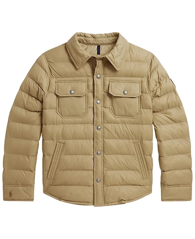 Polo Ralph Lauren Boys' 8-20 Quilted Shirt Jacket