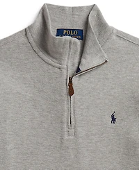 Polo Ralph Lauren Boys' 8-20 Estate Rib Quarter-Zip Sweater